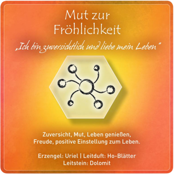 "Mut zur Fröhlichkeit" Edelsteinessenz